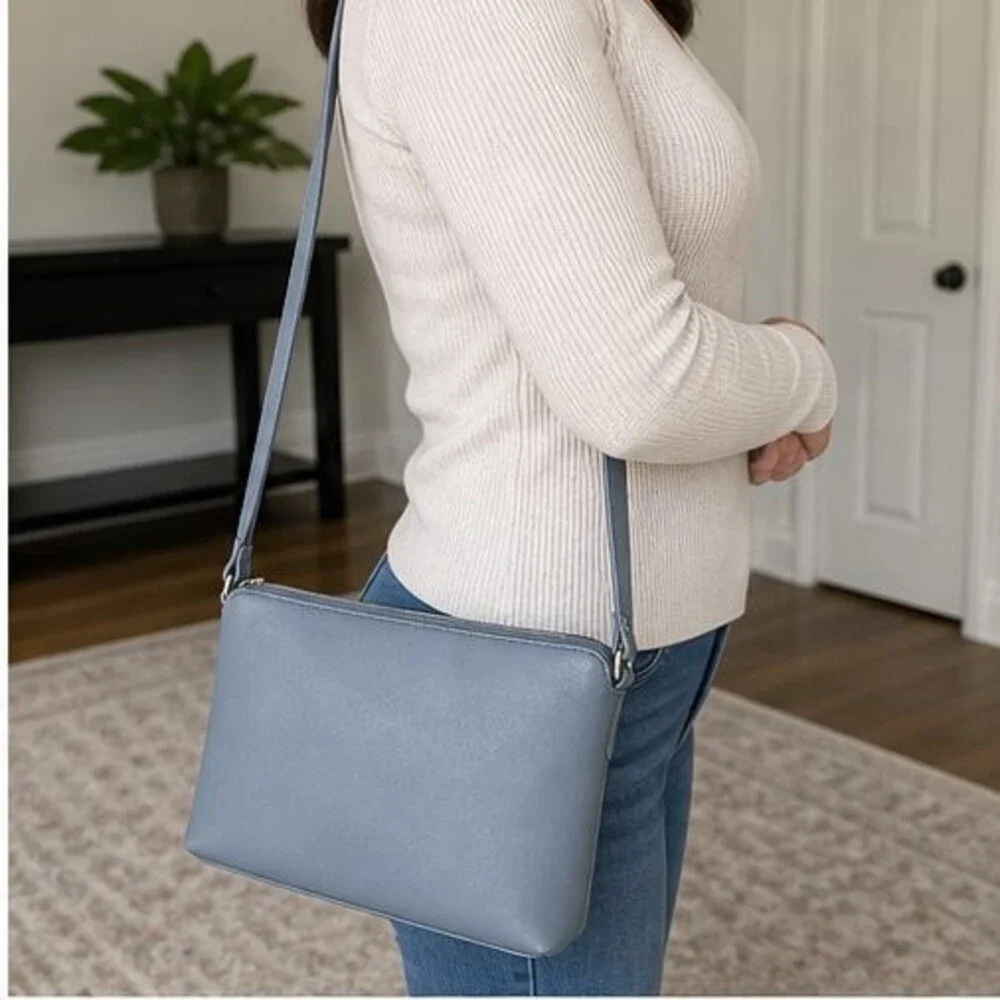 Charcoal Vegan Leather Bag